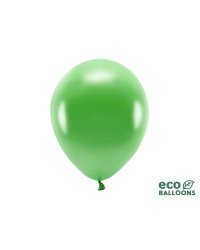 Eco Balloons 30cm metallic, green grass (1 pkt / 10 pc.)