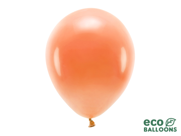 Eco Balloons 30cm pastel, orange (1 pkt / 10 pc.)