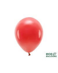 Eco Balloons 30cm pastel, red (1 pkt / 10 pc.)