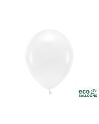 Eco Balloons 30cm pastel, white (1 pkt / 10 pc.)