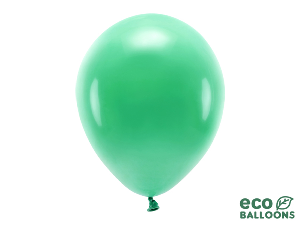 Eco Balloons 30cm pastel, green (1 pkt / 10 pc.)