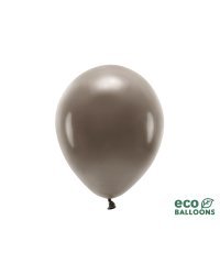 Eco Balloons 30cm pastel, brown (1 pkt / 10 pc.)