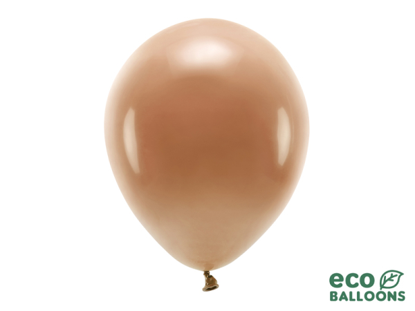 Eco Balloons 30cm pastel, chocolate brown (1 pkt / 10 pc.)