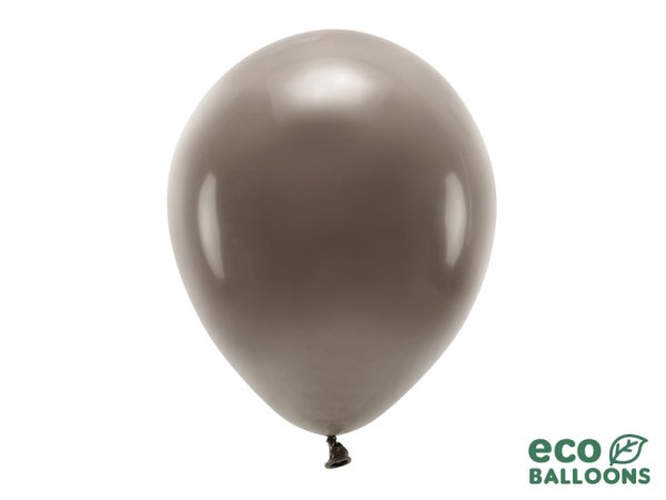 Eco Balloons 30cm pastel, brown (1 pkt / 100 pc.)