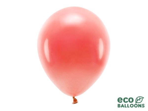 Eco Balloons 30cm pastel, coral (1 pkt / 10 pc.)