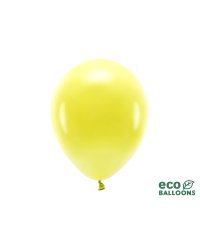 Eco Balloons 30cm pastel, yellow (1 pkt / 10 pc.)