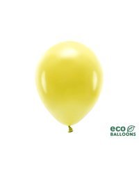 Eco Balloons 30cm pastel, dark yellow (1 pkt / 10 pc.)