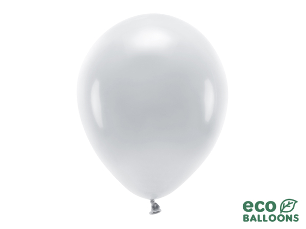 Eco Balloons 30cm pastel, grey (1 pkt / 10 pc.)