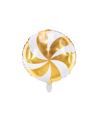 Foil balloon Candy, 35cm, gold