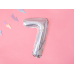 Foil Balloon Number ''7'', 35cm, holographic