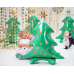 Standing foil balloon Christmas tree, 78x94cm, mix