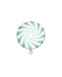 Foil Balloon Candy, 35cm, mint