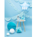 Foil Balloon Star - It's a boy, 48cm, light blue