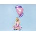 Foil Balloon Heart, 61cm, light pink