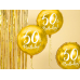 Foil Balloon 50th Birthday, gold, 45 cm