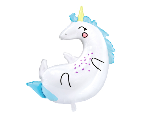 Foil Balloon Unicorn, 70x75cm