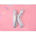 Foil Balloon Letter ''K'', 35cm, holographic