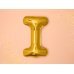 Foil Balloon Letter ''I'', 35cm, gold