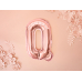 Foil Balloon Letter ''Q'', 35cm, rose gold