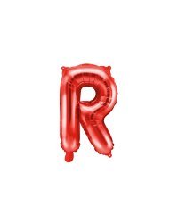 Foil Balloon Letter ''R'', 35cm, red