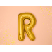 Foil Balloon Letter ''R'', 35cm, gold