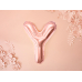 Foil Balloon Letter ''Y'', 35cm, rose gold