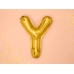 Foil Balloon Letter ''Y'', 35cm, gold