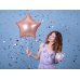 Foil Balloon Star, 48cm, rose gold