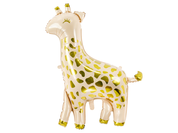 Foil balloon Giraffe, 80x102cm, mix