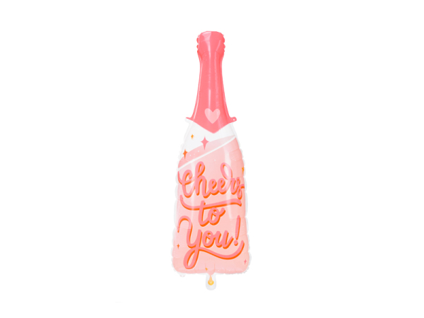 Foil balloons Botle, 38x97 cm, mix