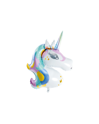 Foil balloon Unicorn, 73x90cm, mix