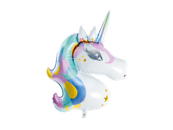 Foil balloon Unicorn, 73x90cm, mix