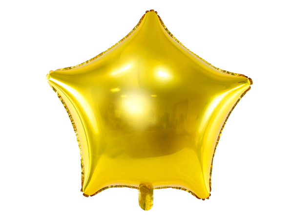 Foil balloon Star, 70cm, gold