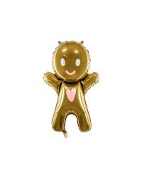 Foil Ballon Gingerbread Man, 58x86cm, mix