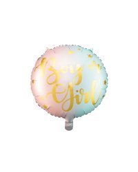 Foil balloon Boy or Girl, 35cm, mix