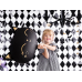 Foil Balloon Cat, 48x36cm, black