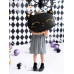 Foil Balloon Cat, 48x36cm, black