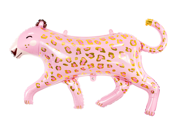 Foil Balloon Leopard, 103x63cm, mix