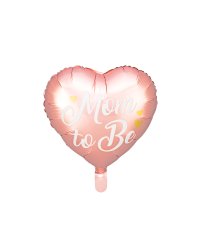 Foil balloon Mom to Be, 35cm, pink