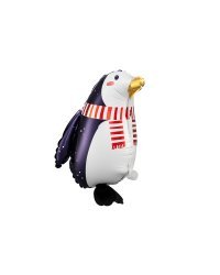 Foil balloon Penguin, 29x42cm, mix