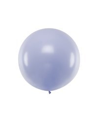 Round Baloon 1m, Pastel Light Lilac