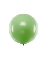 Round Balloon 1m, Pastel Green