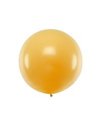 Balloon round 1m, Metallic Gold