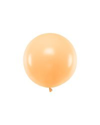 Round Balloon 60cm, Pastel Light Peach