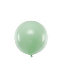 Round Balloon 60cm, Pastel Pistachio