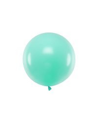 Round Balloon 60cm, Pastel Light Mint