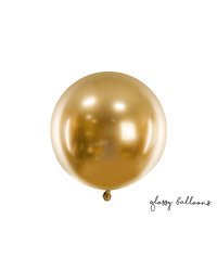 Round Glossy Balloon 60cm, gold