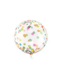 Orbz Ballon with dots, 40cm, mix