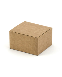 Boxes, kraft, 6x5.5x3.5cm (1 pkt / 10 pc.)