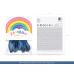 Rainbow Balloons 23cm metallic, navy blue (1 pkt / 10 pc.)